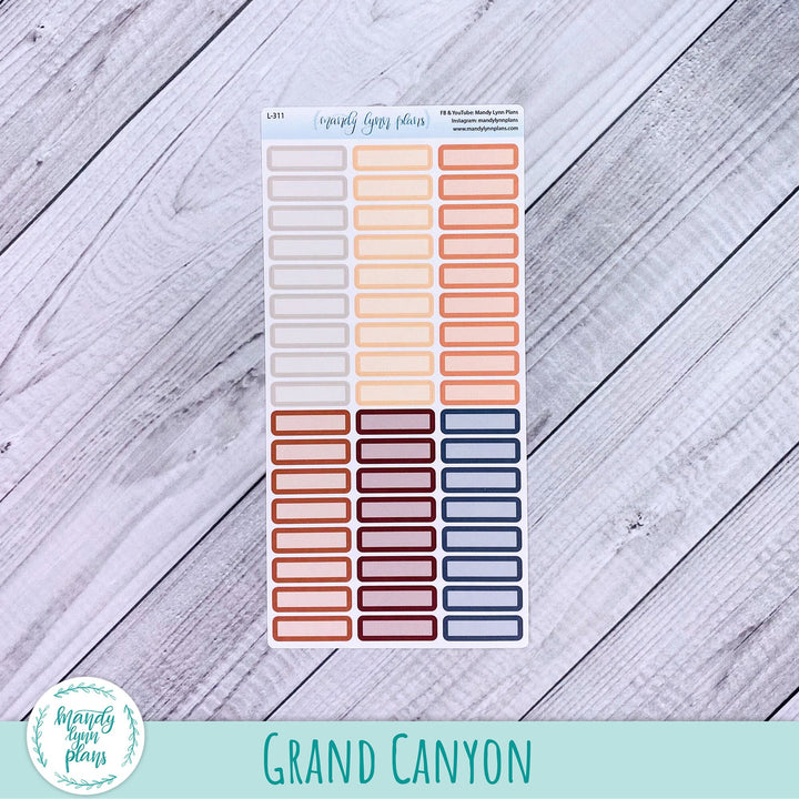 Hobonichi Weeks Skinny WEEKLY VIEW Labels || A6 Hobonichi MONTHLY VIEW