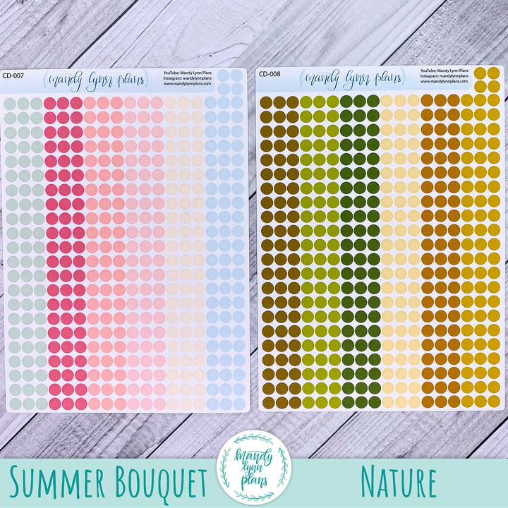 Small Colored Planner Dots