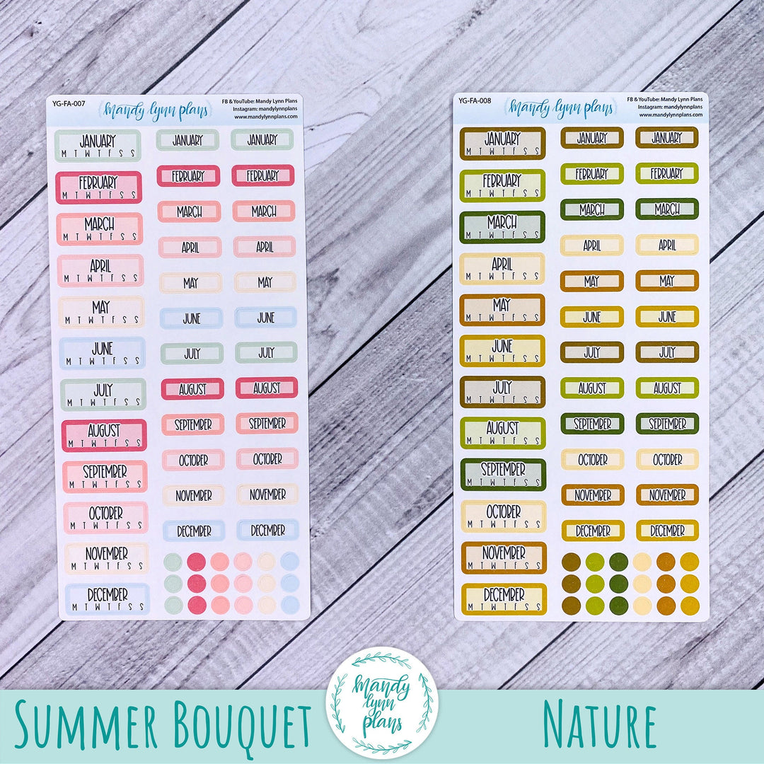 Hobonichi A6 Year at a Glance