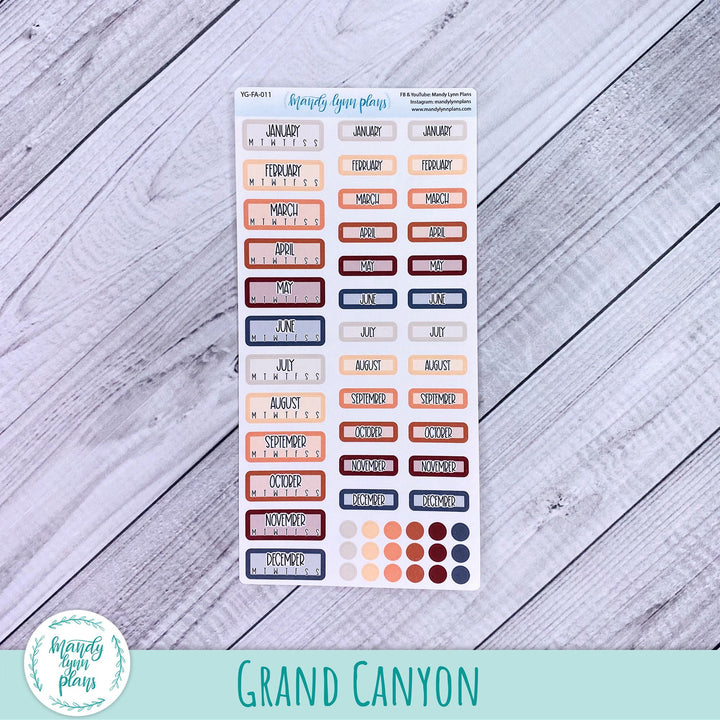 Hobonichi A6 Year at a Glance