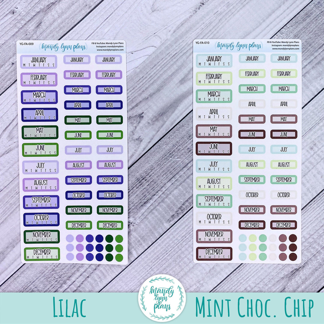 Hobonichi A6 Year at a Glance