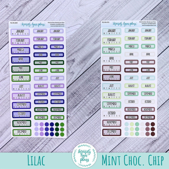 Hobonichi A6 Year at a Glance