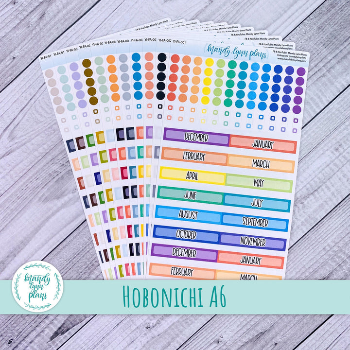 Hobonichi A6 Yearly Index