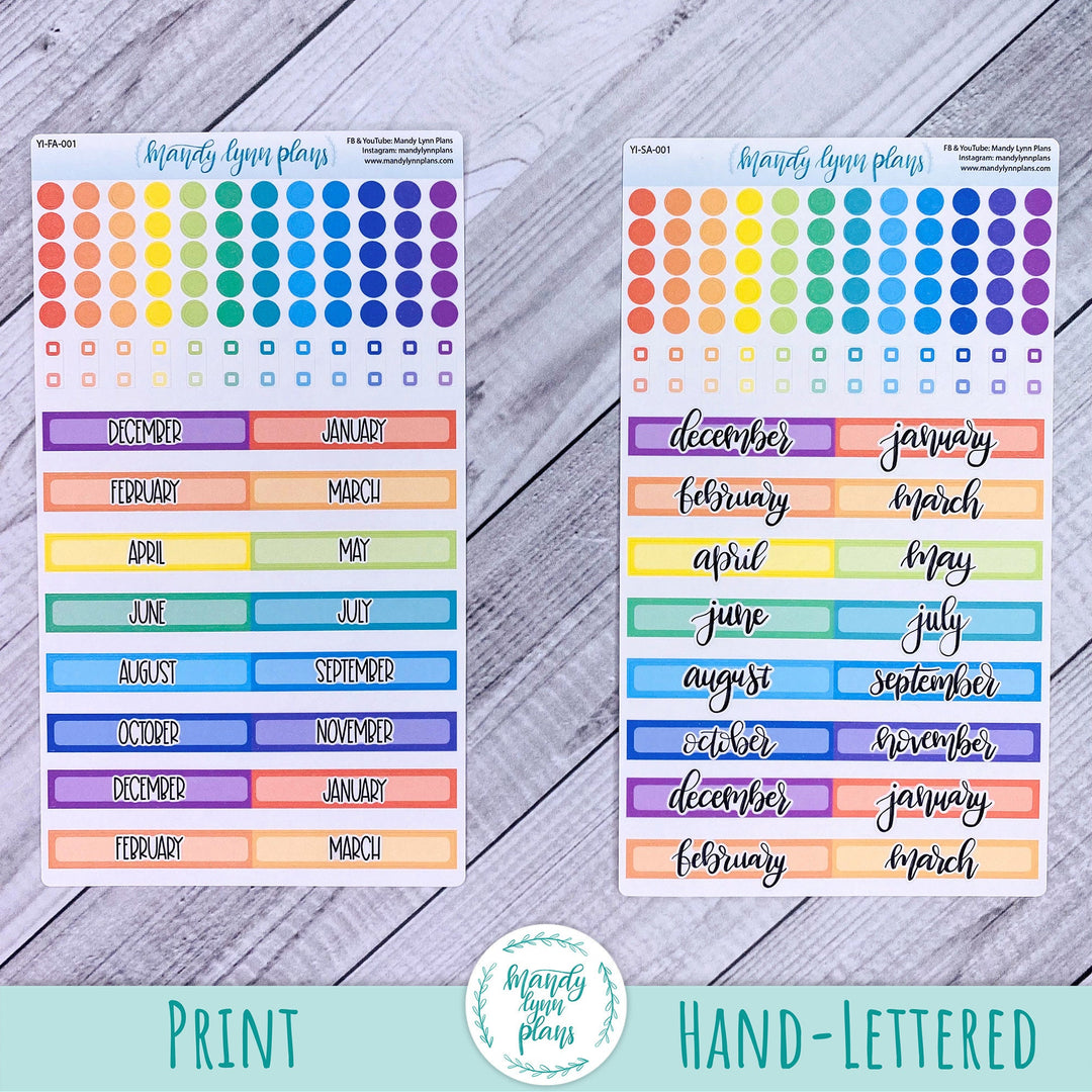 Hobonichi A6 Yearly Index