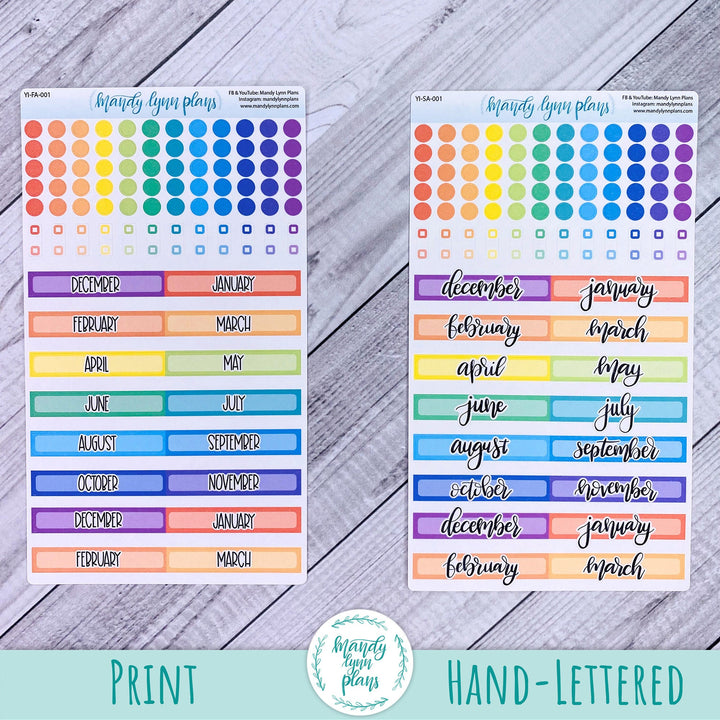 Hobonichi A6 Yearly Index