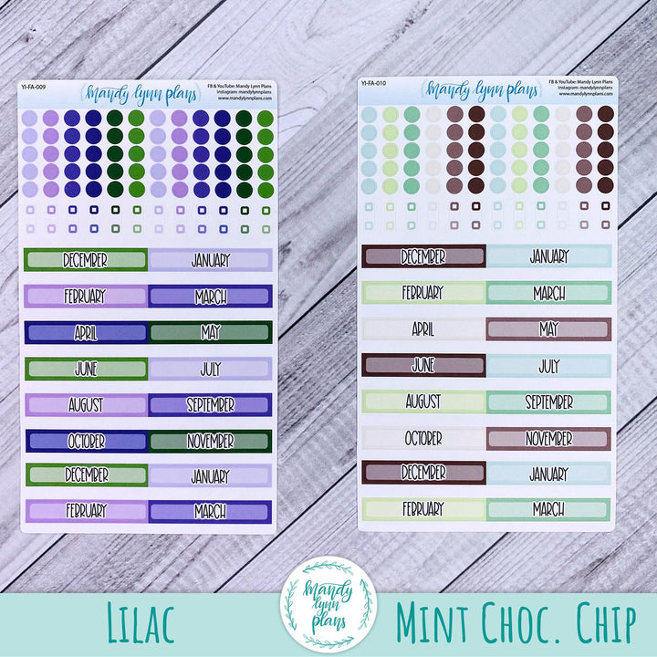 Hobonichi A6 Yearly Index