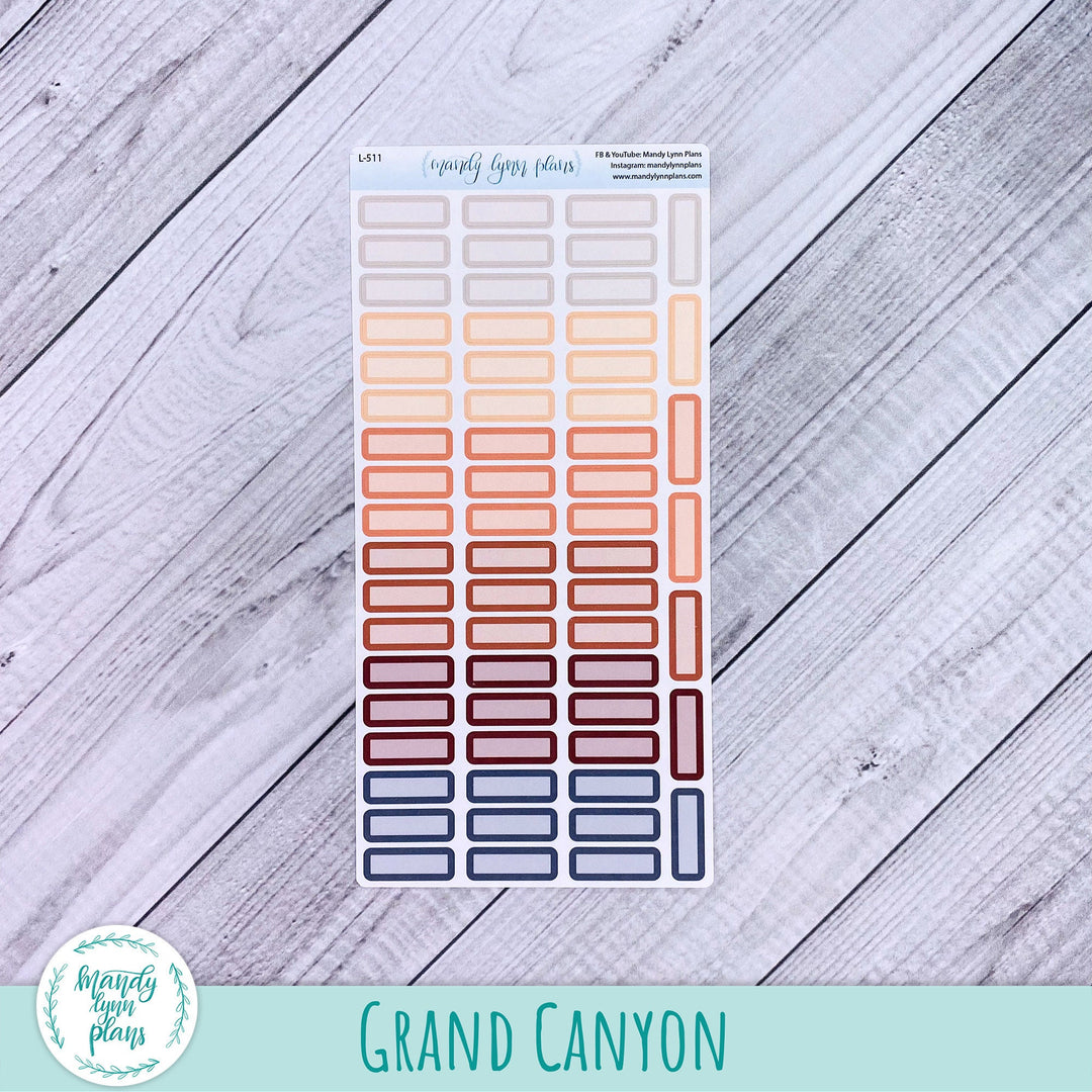 Hobonichi Weeks Skinny MONTHLY VIEW Labels || A6 Hobonichi WEEKLY VIEW