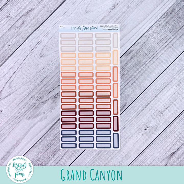 Hobonichi Weeks Skinny MONTHLY VIEW Labels || A6 Hobonichi WEEKLY VIEW