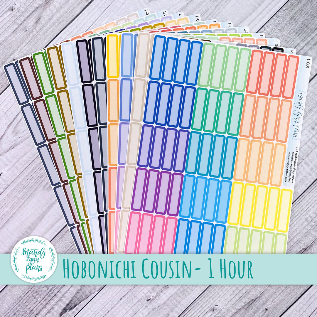 Hobonichi Cousin Skinny Labels || 1 Hour