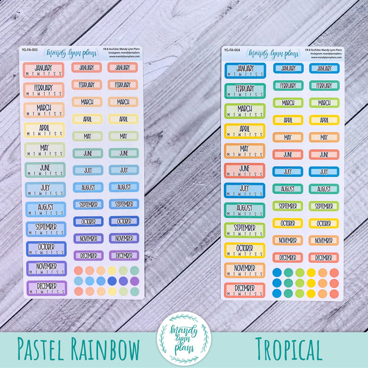 Hobonichi A6 Year at a Glance