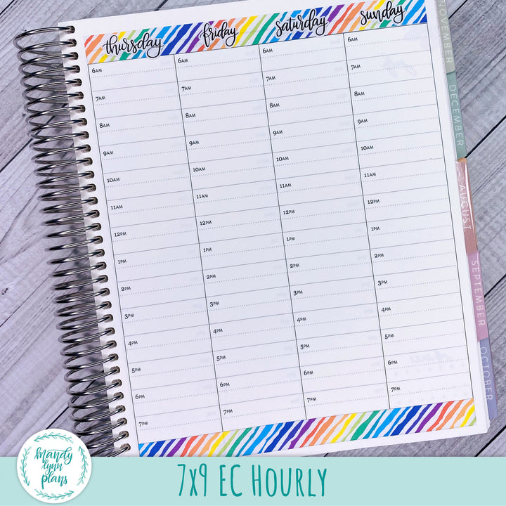 7x9 Striped Washi Strips