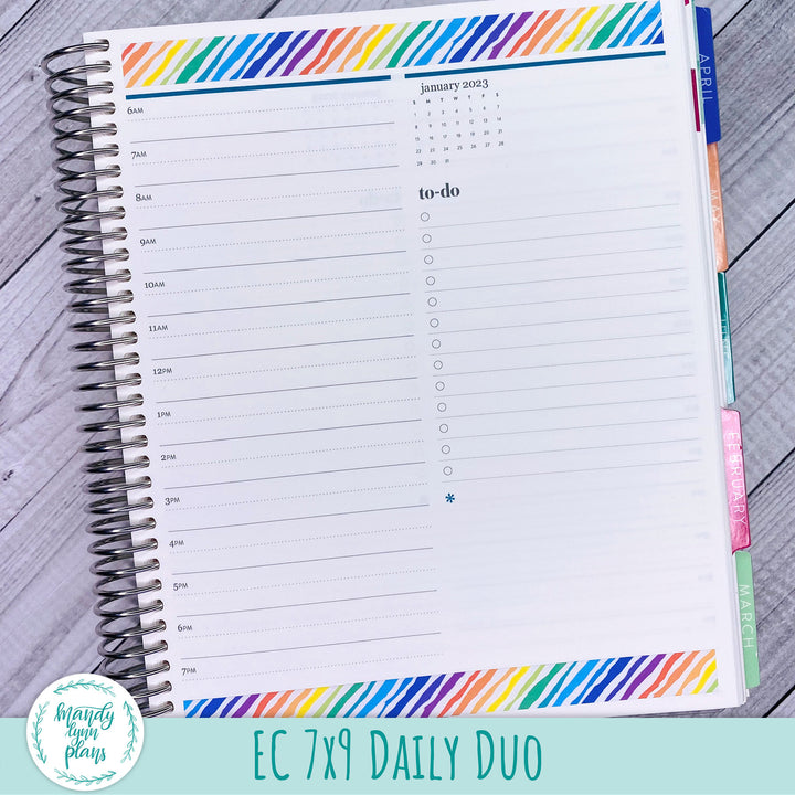 7x9 Striped Washi Strips