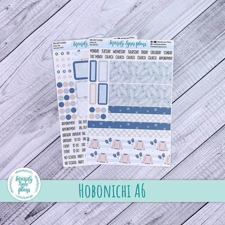 Any Month Hobonichi A6 Monthly Kit || Stay Warm || MK-A6T-3200