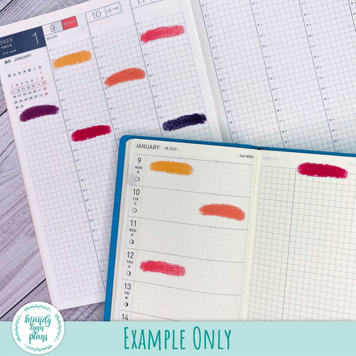 Small Paint Brush Swatches