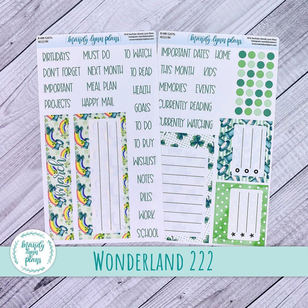 March Wonderland 222 Dashboard || St Patrick's Day || 207