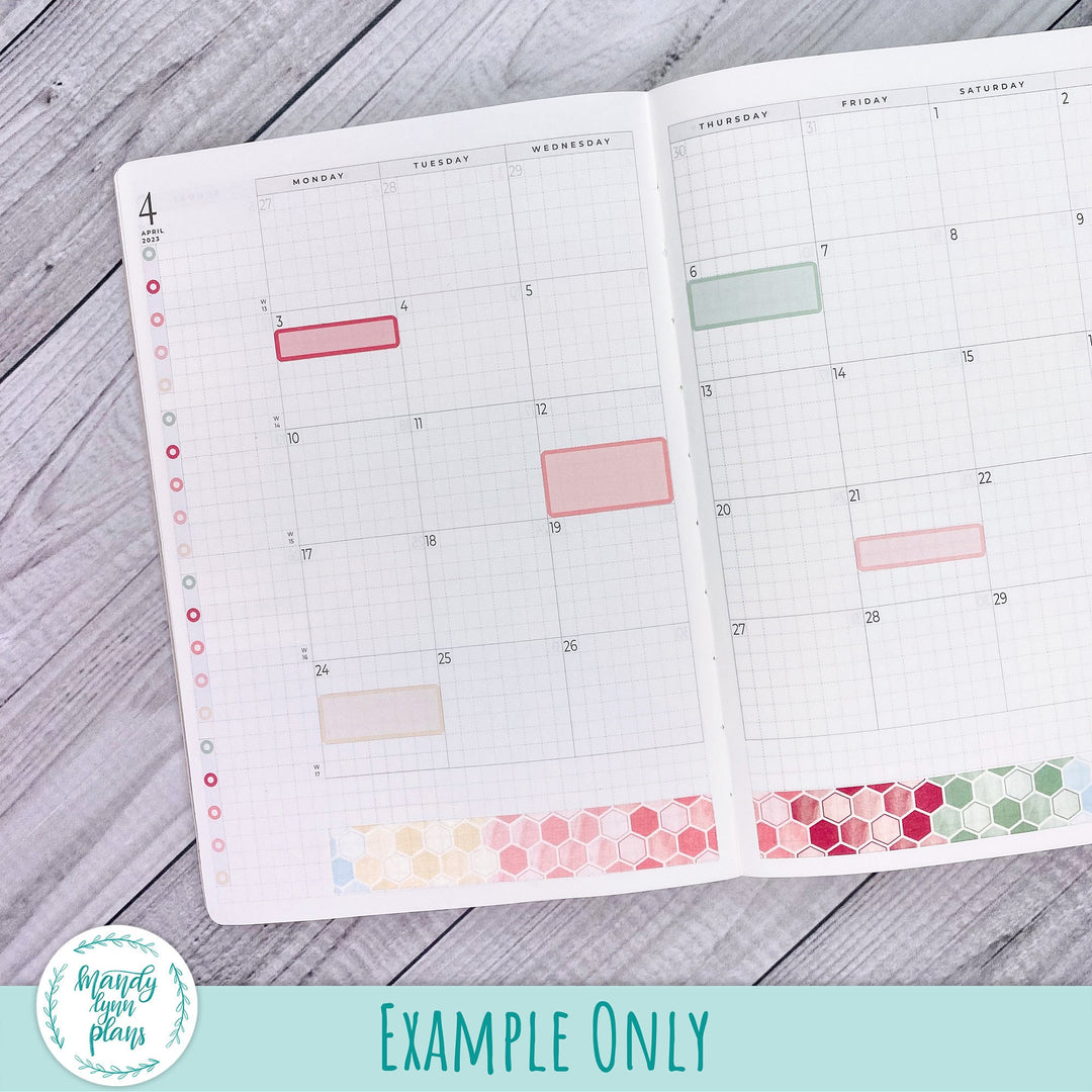 B6 (& A5 Slim) Common Planner || Large Labels