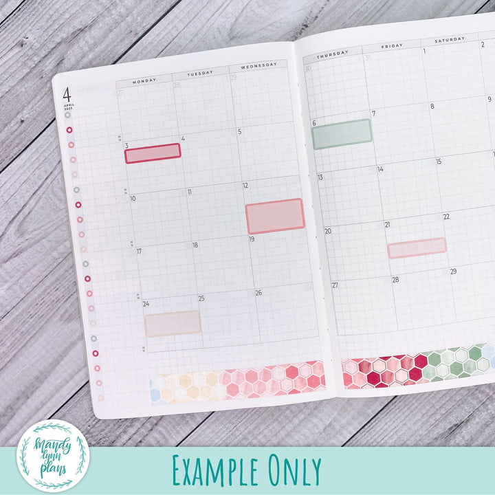 B6 (& A5 Slim) Common Planner || Large Labels