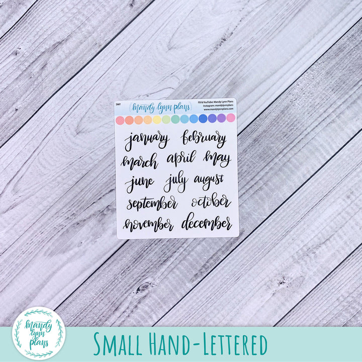 Months of the Year Scripts