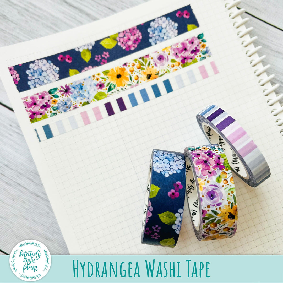 Hobonichi A6 Daily Kit || Hydrangeas || DL-A6T-3211