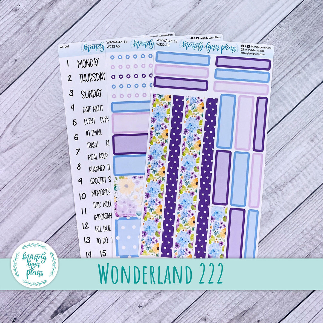 Wonderland 222 Weekly Kit || Hydrangeas || 211