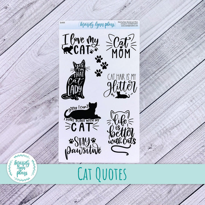 Cat Quotes || Q-033