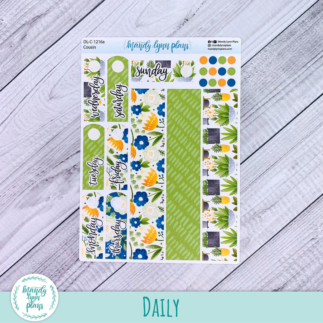 Hobonichi Cousin Daily Kit || In the Garden || DL-C-1216