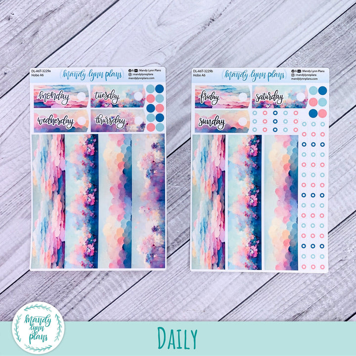 Hobonichi A6 Daily Kit || Abstract Sky || DL-A6T-3229