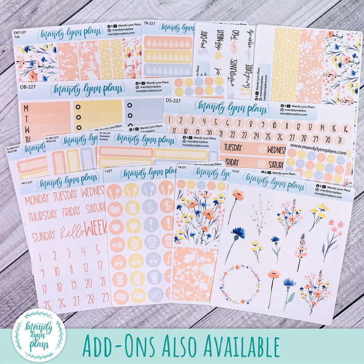 Hobonichi Cousin Weekly Kit || Wildflowers || WK-C-1227