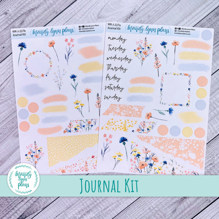 Wildflowers Journal Kit || WK-J-227
