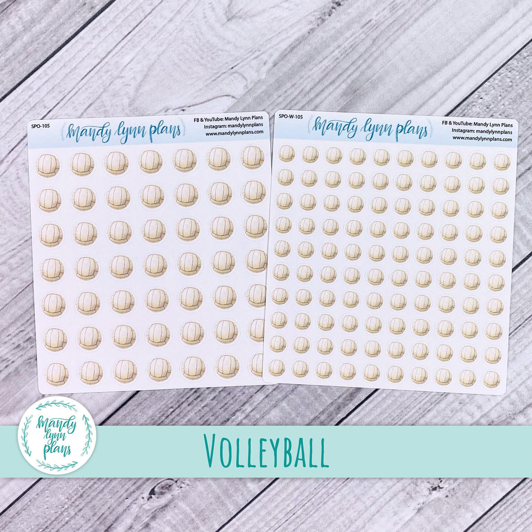 Volleyball Sports Stickers || 105