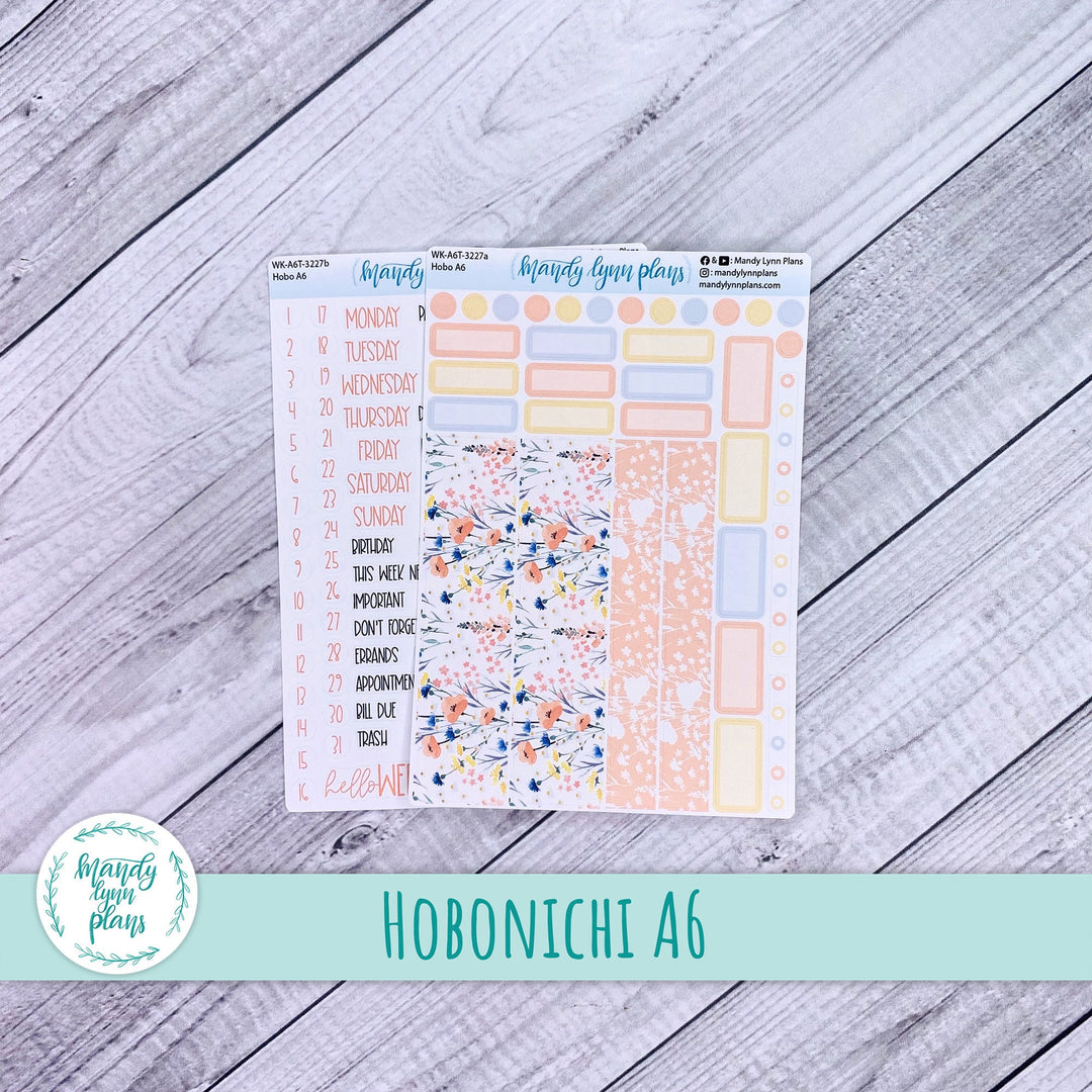 Hobonichi A6 Weekly Kit || Wildflowers || WK-A6T-3227