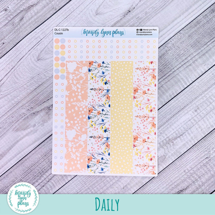 Hobonichi Cousin Daily Kit || Wildflowers || DL-C-1227