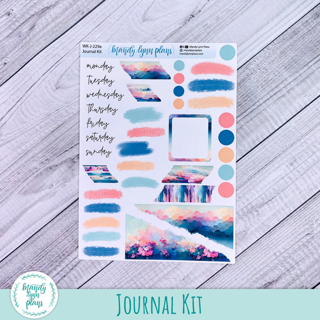 Abstract Sky Journal Kit || WK-J-229