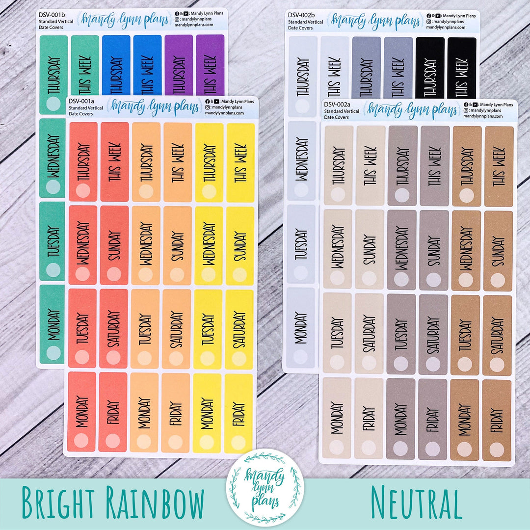 Standard Vertical Day Covers
