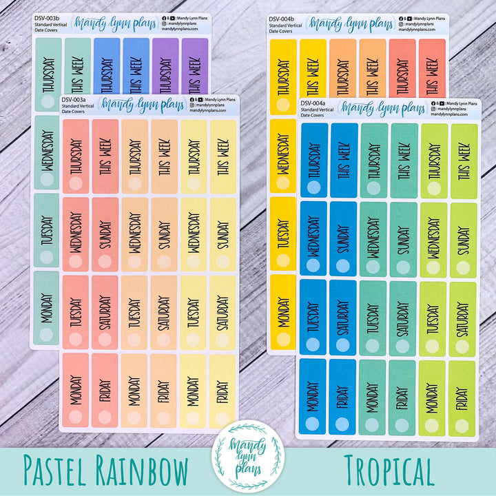 Standard Vertical Day Covers