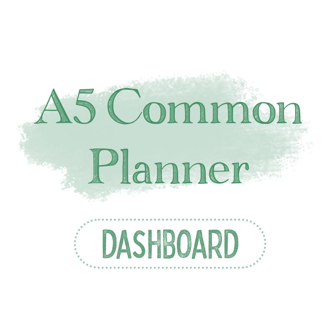 A5 Common Planner Dashboard