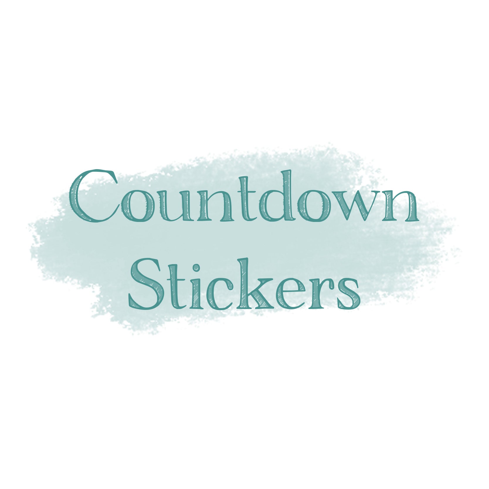 Countdown Stickers – Mandy Lynn Plans