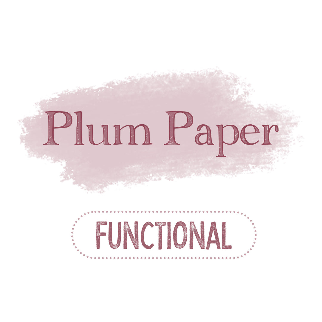 Plum Paper Functional