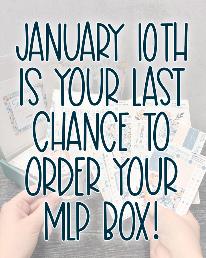 MLP Subscription Box (Common Planner)