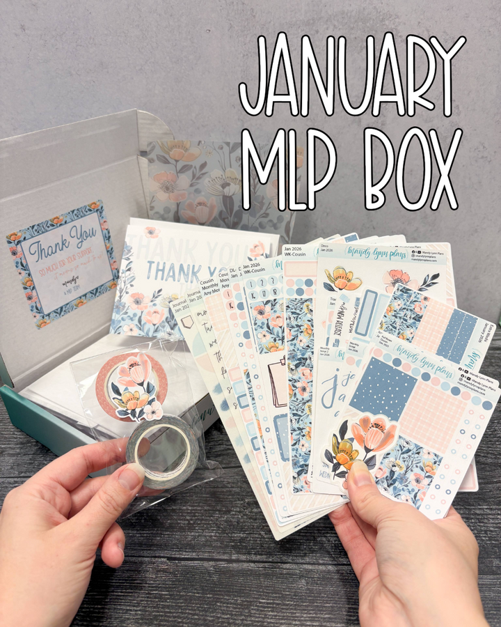 MLP Subscription Box (Common Planner)