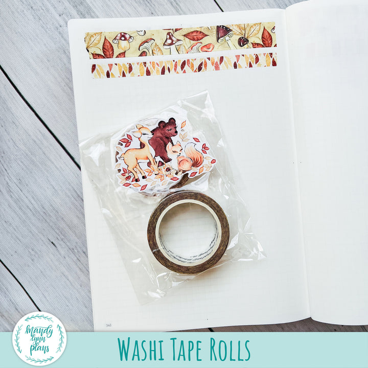 LIMITED TIME! Forest Friends Washi Tape Set