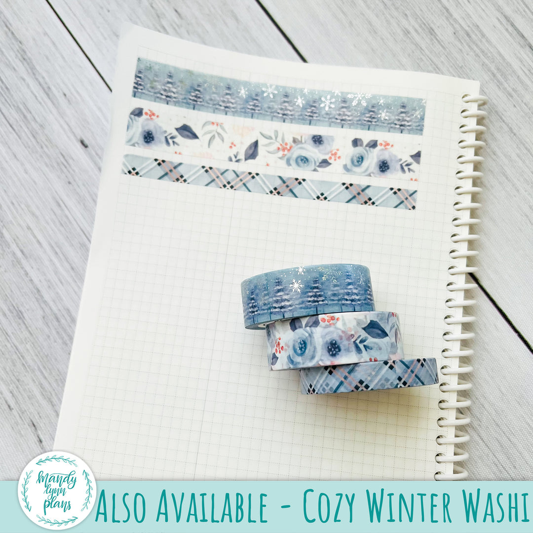 January Hobonichi Weeks Dashboard || Cozy Winter || R-W-2247