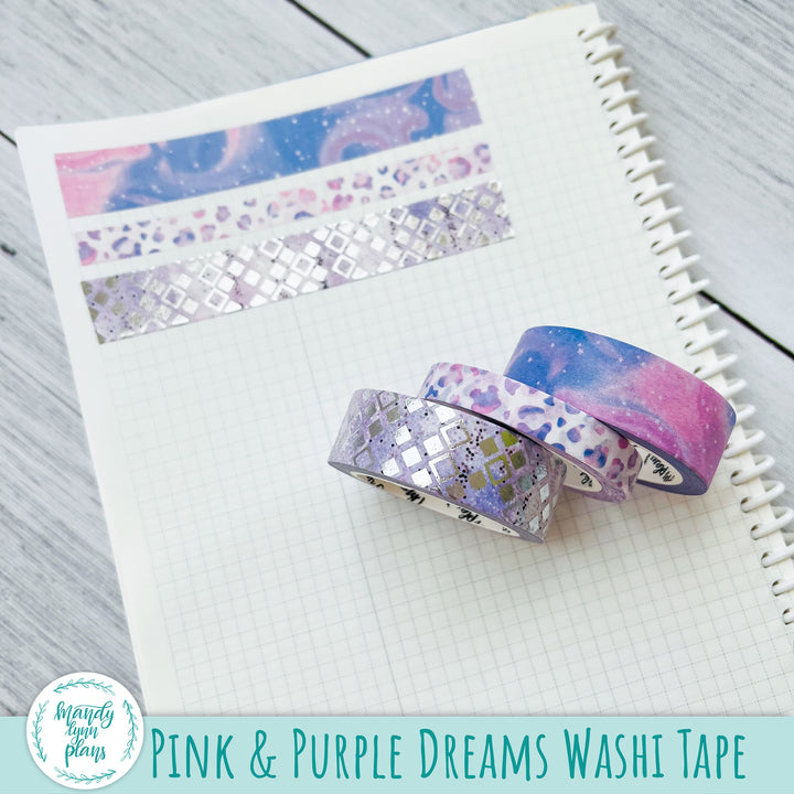 Hobonichi Cousin March 2024 Monthly || Pink and Purple Dreams || MK-C-1256