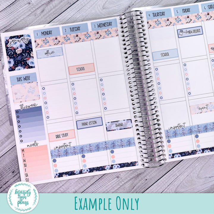 Standard Vertical Weekly Kit || Peonies || WK-SV-269