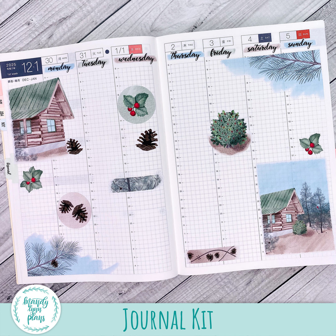 Cabin in the Woods || Serenity Collection Journal Kit || SERENITY-J-004