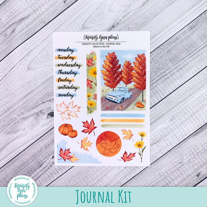 Aflame in the Fall || Serenity Collection Journal Kit || SERENITY-J-002