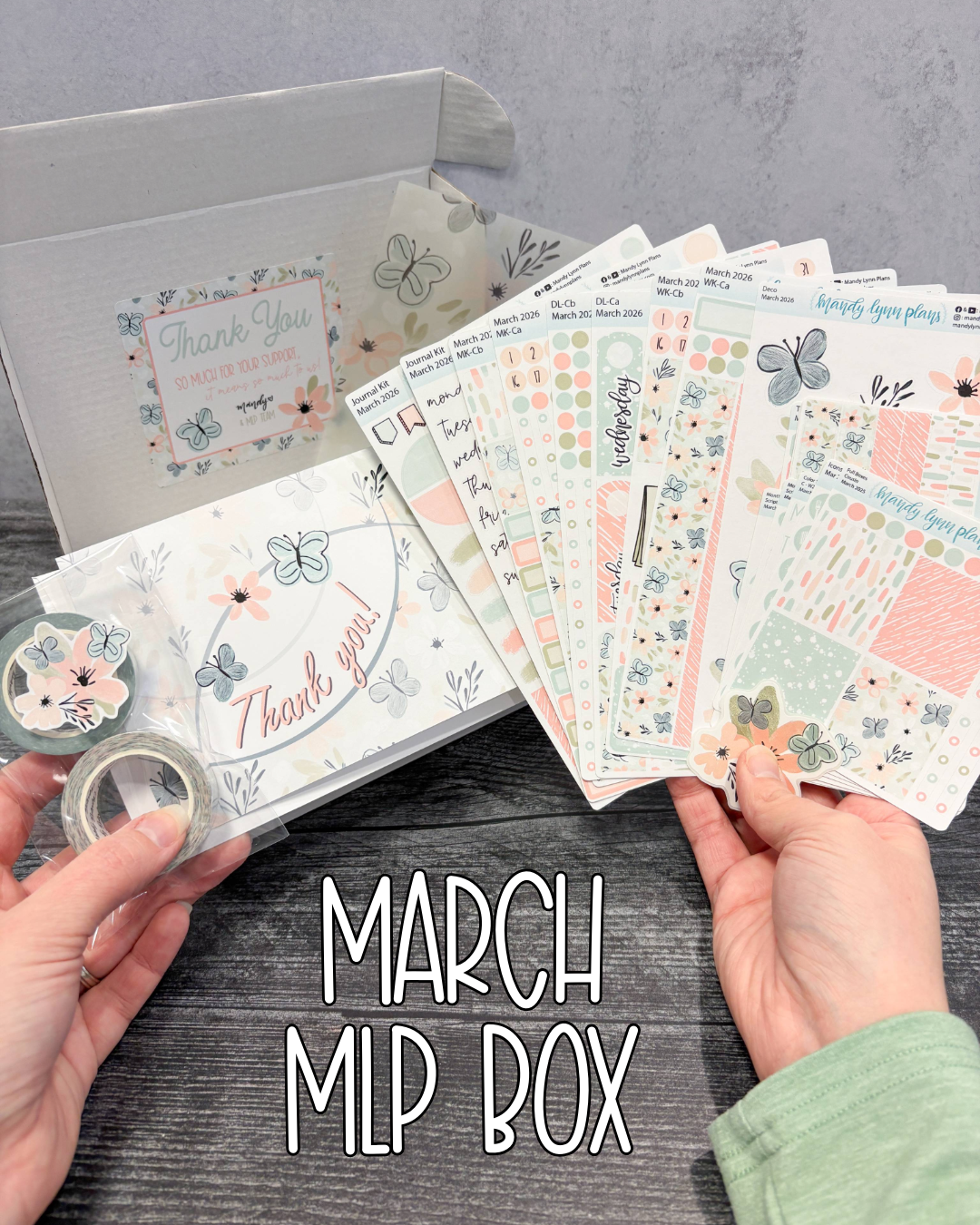 MLP Subscription Box (Common Planner) – Mandy Lynn Plans