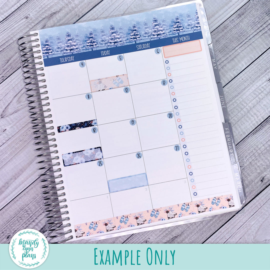 EC 7x9 May Monthly Kit || Dusty Blue Floral || MK-EC7-263