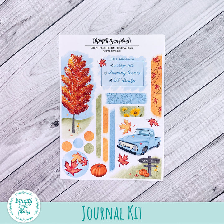 Aflame in the Fall || Serenity Collection Journal Kit || SERENITY-J-002