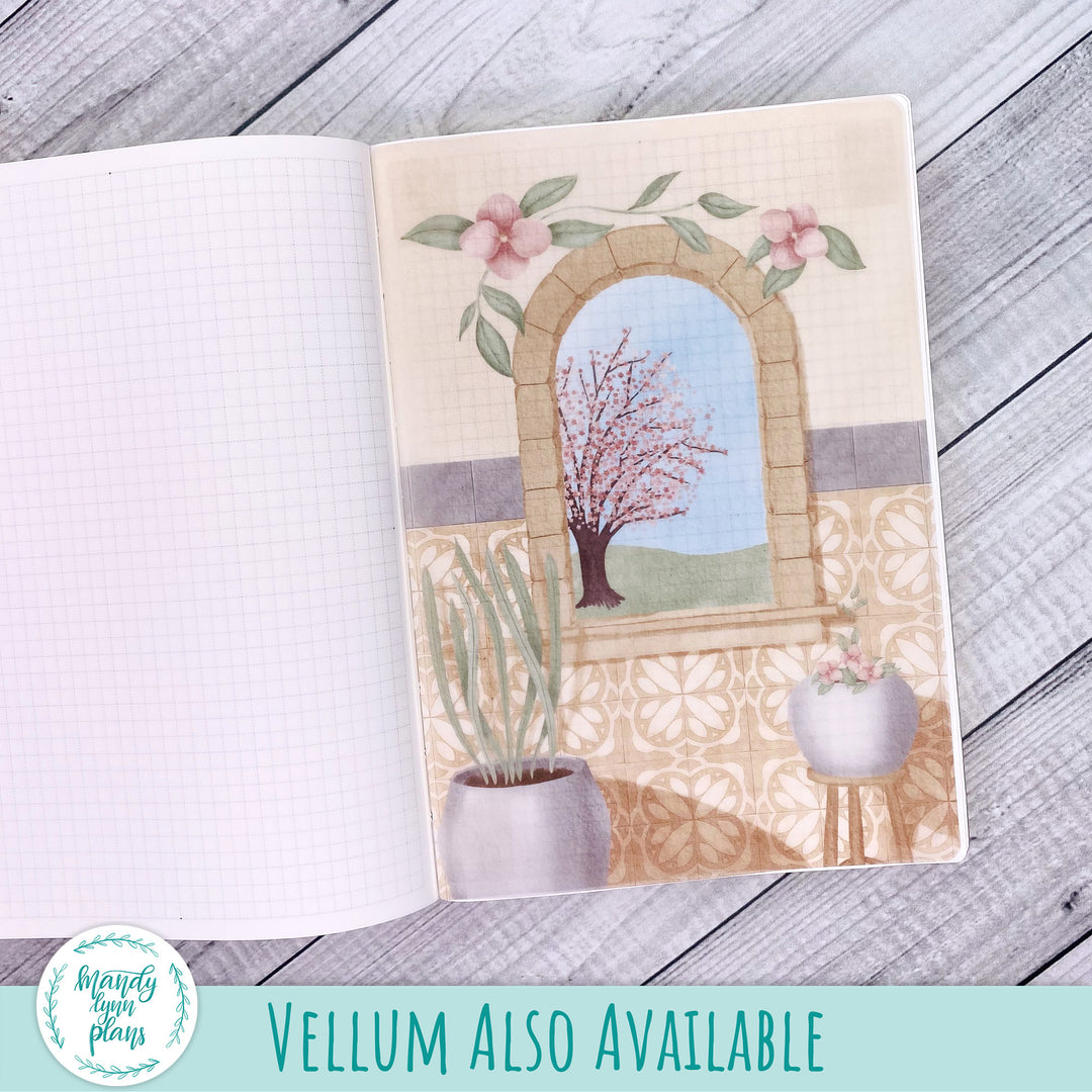 Courtyard Garden || Serenity Collection Journal Kit || SERENITY-J-005